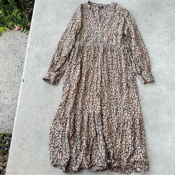 Rails Maple Batik Cheetah Dress - Picture 4 of 9
